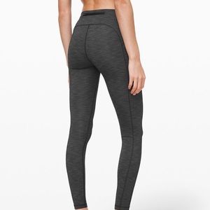 Grey Lululemon Leggings With Pockets